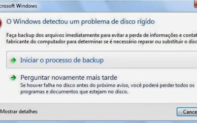 Como diagnosticar e resolver problemas de falha de disco rígido