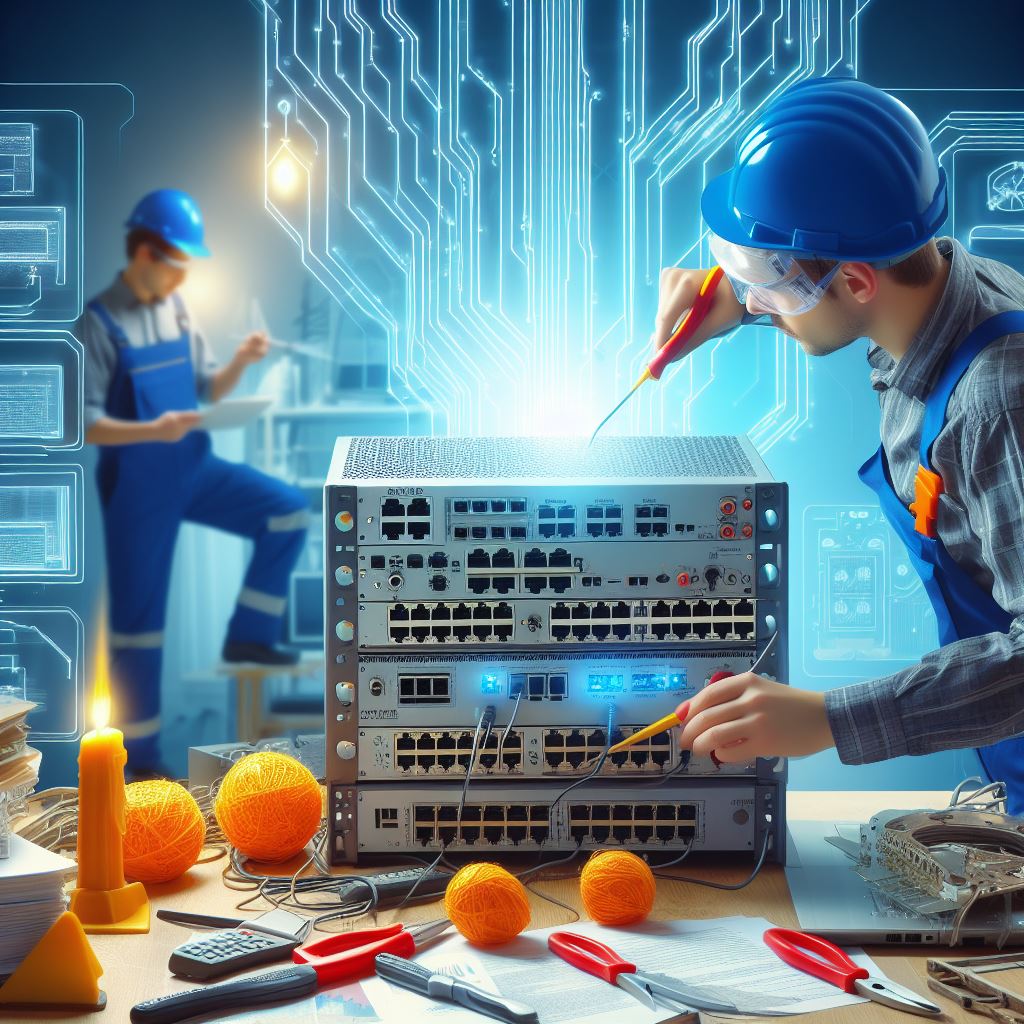 Reparo de Problemas de Roteamento e Encaminhamento de Rede.