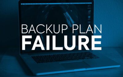 Soluções para problemas de falha de backup